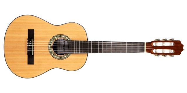 Guitare brune