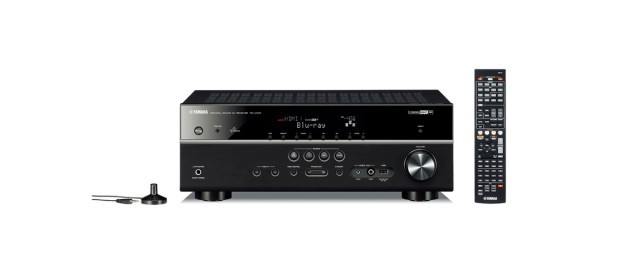 Receiver noire avec hdmi output