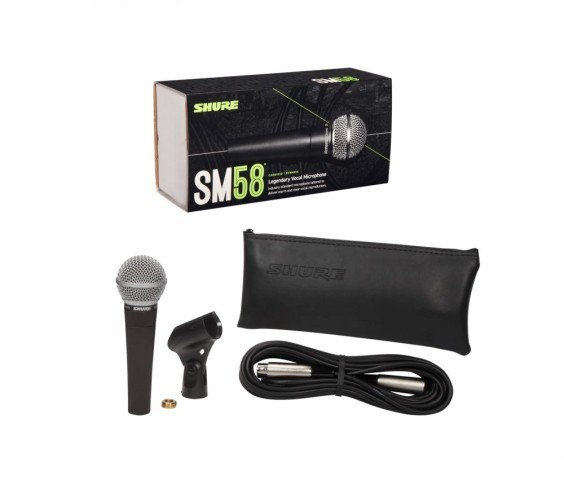 Microphone vocal cardioid/dynamic+cable
