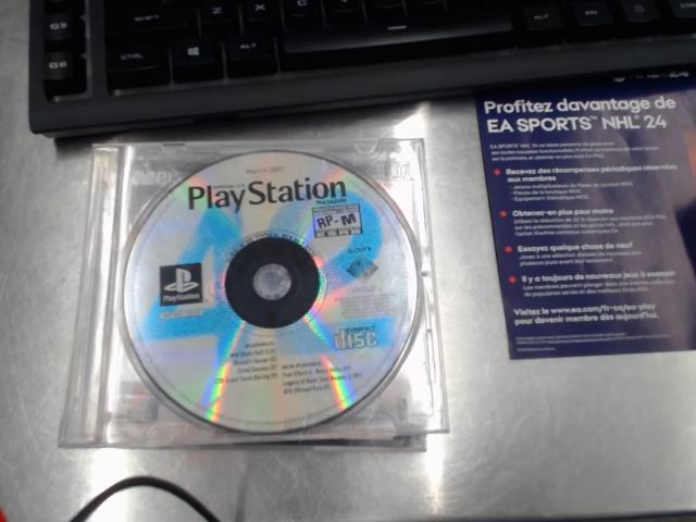 Jeu demo ps1 underground jampack '01