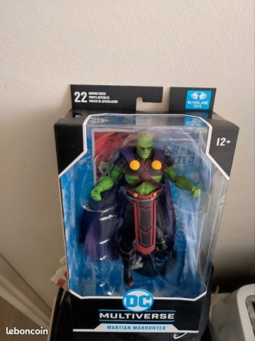 Jouet martian manhunter dc neuf