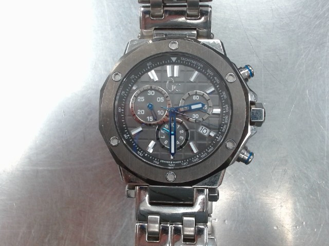 Montre guess chronograph homme argent