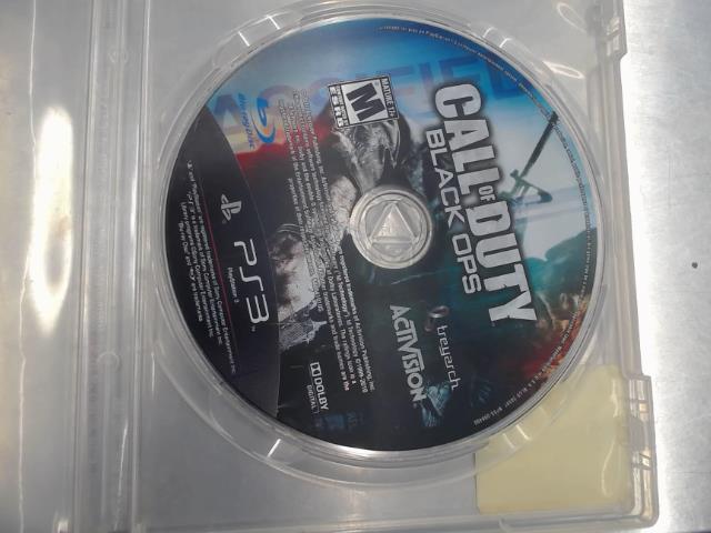 Jeu playstaion 3 call of duty : black op