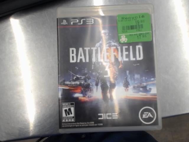 Jeu ps3 battlefield 3