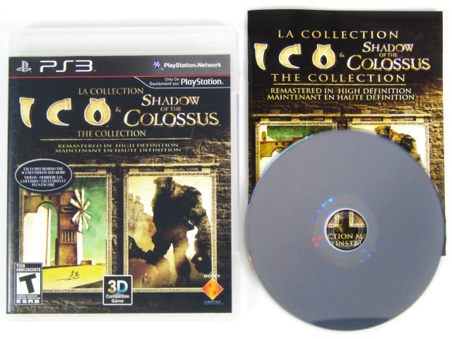 Ico&shadow of the colossus collection
