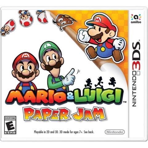 Luigi and mario paper jam