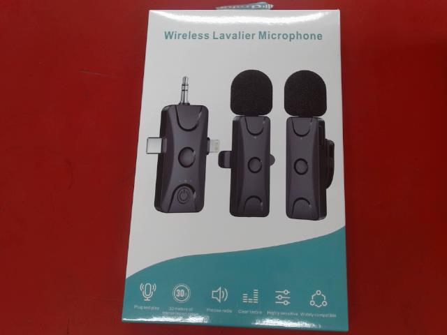 Wireless lavalier microphone
