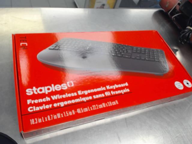 Clavier ergonomique sans fils