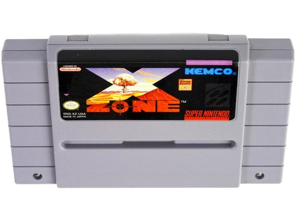 X zone snes