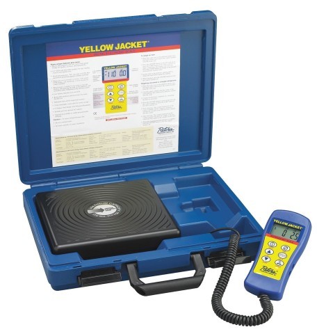 Refrigerant scale yellow jacket