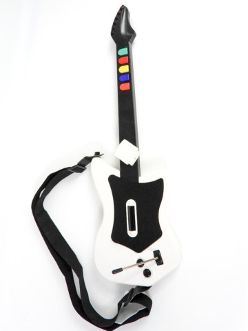 Guitar de guitar hero poue ps2