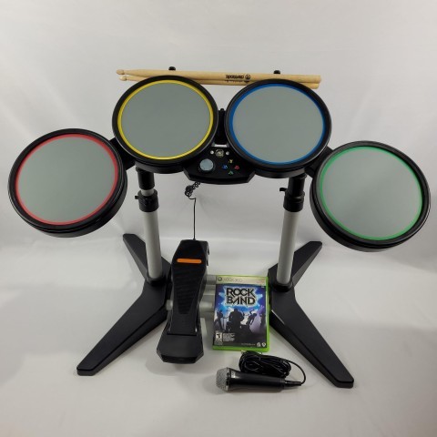 Drum avec baguette xbox 360 pr guitarher