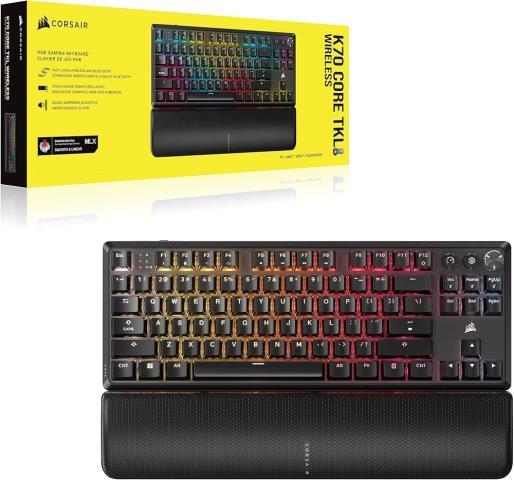 Clavier neuf k70 core tkl wireless