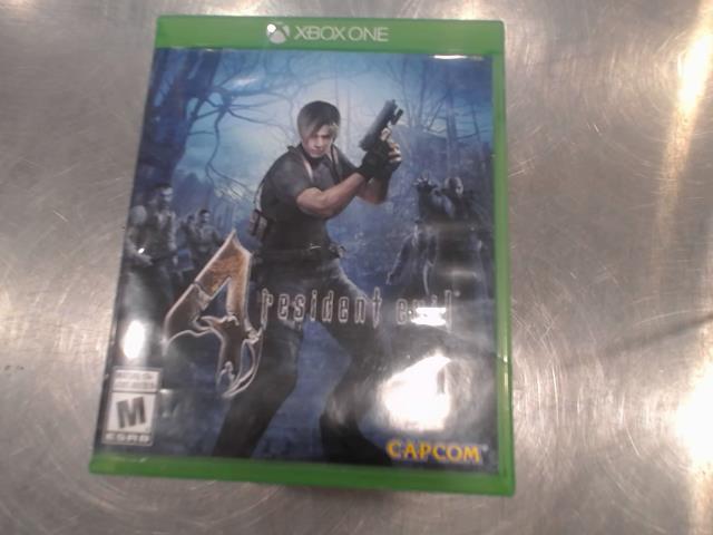 Resident evil 4 jeu xbox one