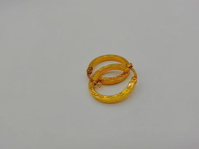 BOUCLES D OREILLES EN OR 10KT