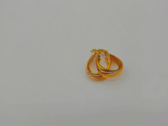 BOUCLES  D OREILLES EN OR 18KT