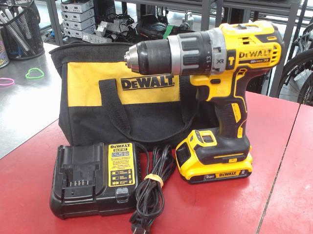 Perceuse hammerdrill+2batterie+charg+sac