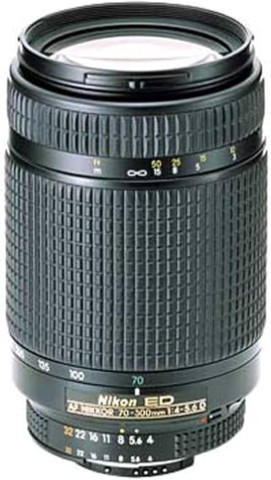 Nikon lens af nikkor 70-300mm 1:4-5.6d