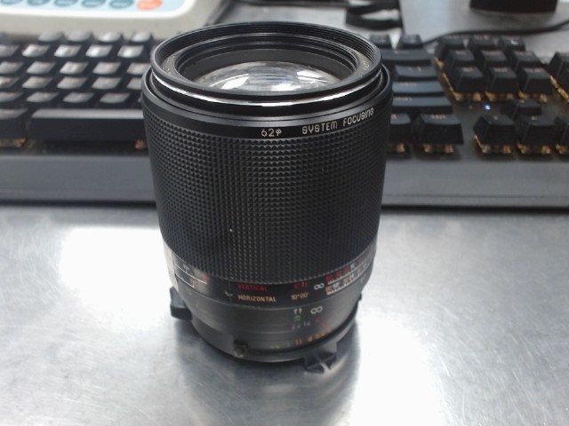 Lentille camera