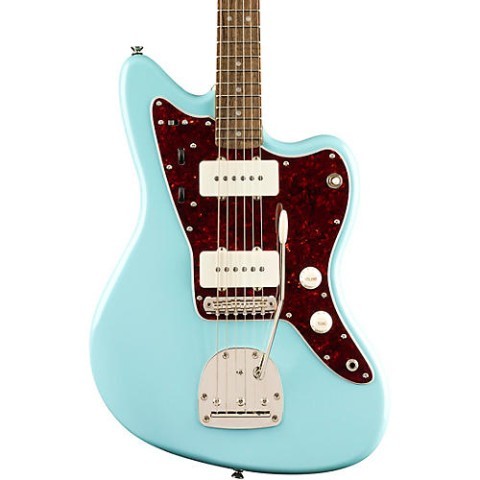 Guitar electrique fender squier bleu