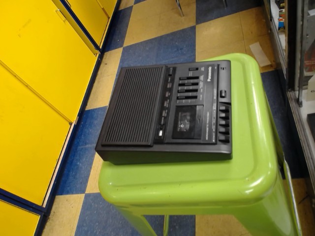 Tape recorder works fine