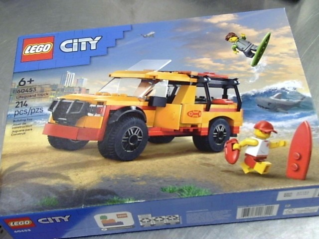 Lifeguard beach rescue lego