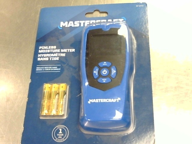 Moisture meter mastercraft new