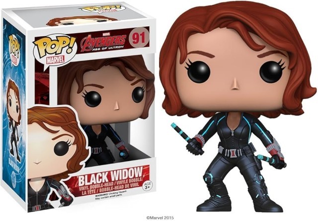 Figurine pop black widow