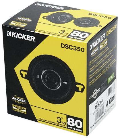 Kicker speaker 80watts peak