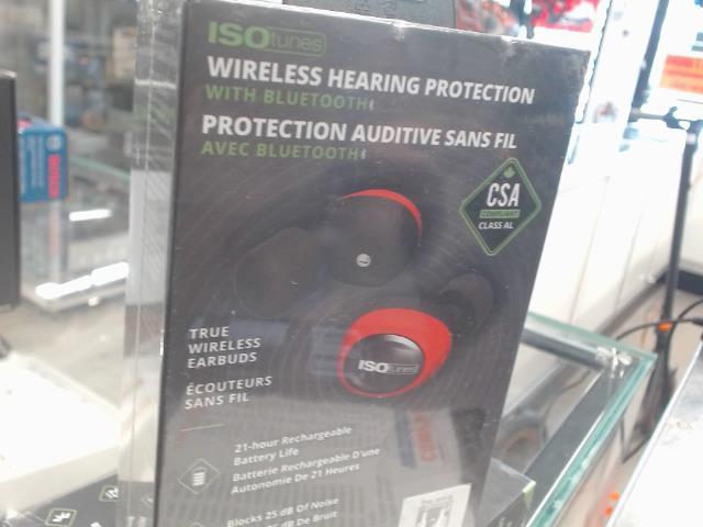 Protection auditive san fil bluetooth