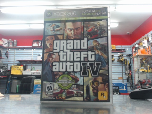 Grand theft auto iv platinum hits
