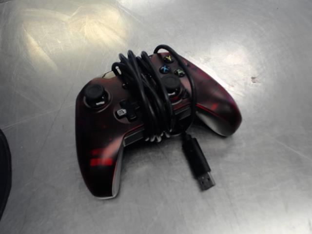 Manette xbox pdp rouge noir