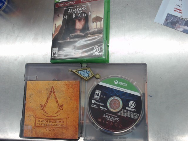Assassins creed mirage steelbook edition
