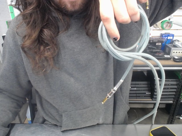 Fils a ampli bleu