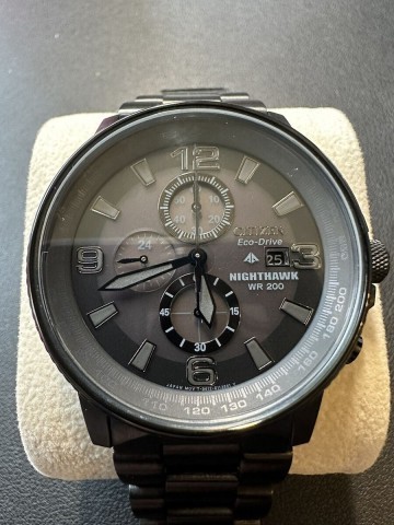 5 citizen eco-drive men's nighthawk