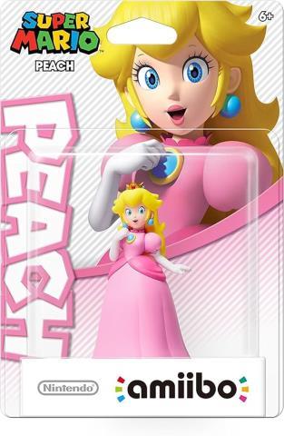 Amiibo de peach super mario bros