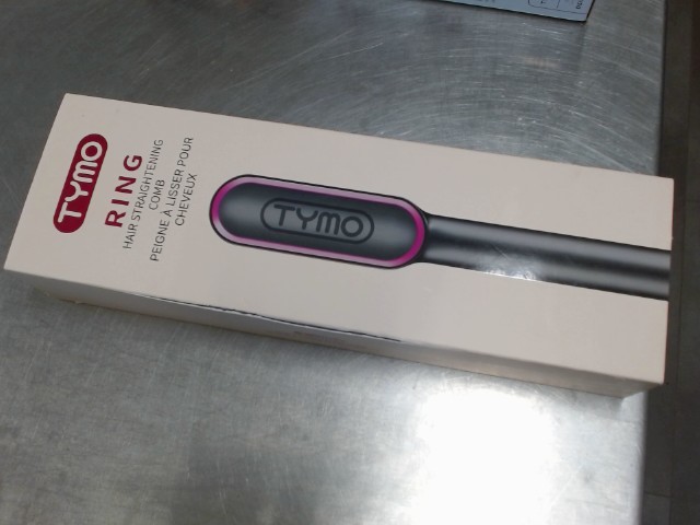 Hair straightening comb