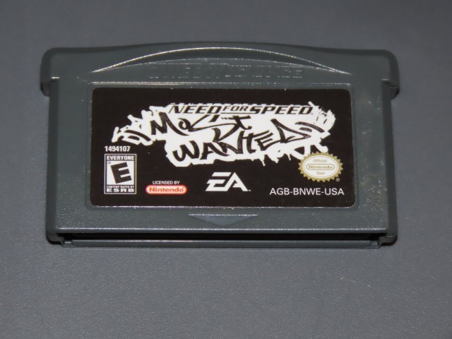 Need for speed most wanted gameboy