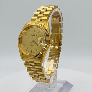 Montre dore