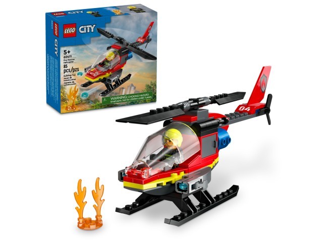 Fire rescue helicopter