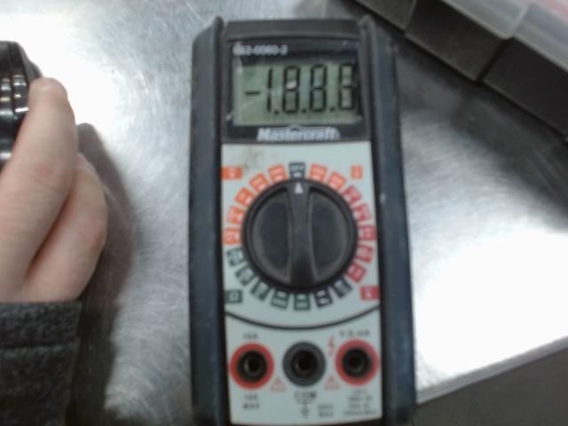Mastercraft voltemeter