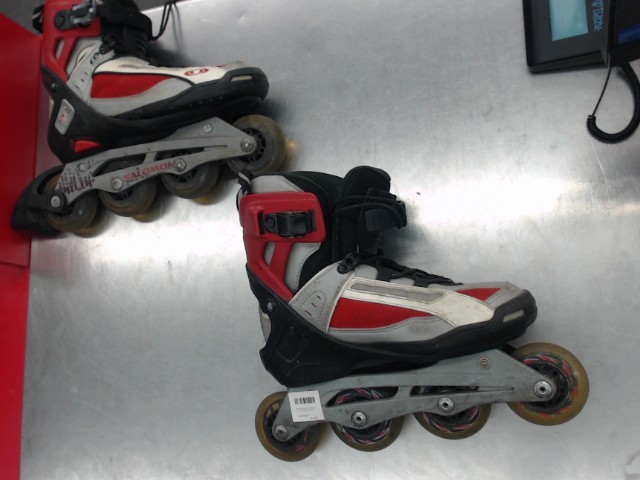Patin a roue alignee