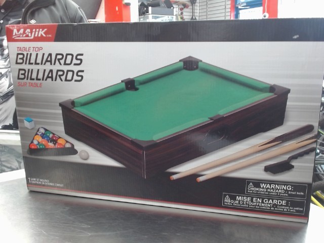 Billard sur table neuf en boite