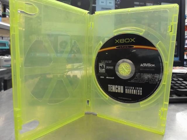 Jeu xbox og tenchu return from darkness