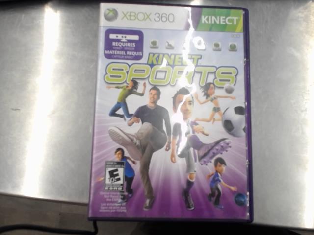 Jeu xbox 360 kinect sports