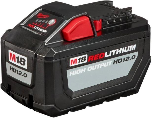 Batterie milwaukee in box 12.0ah