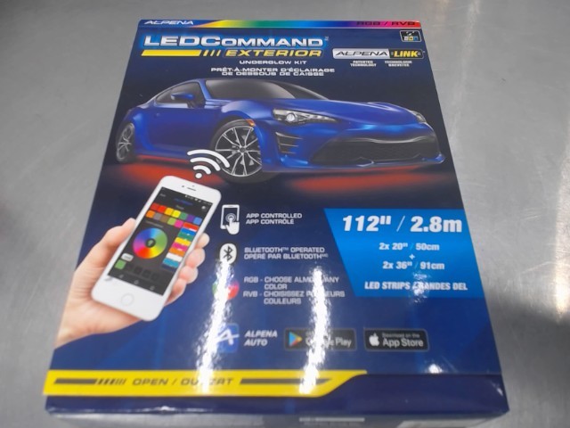 Boite led por voiture neuve