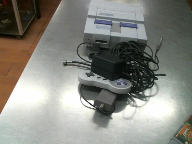 Super nitendo avec 1 man