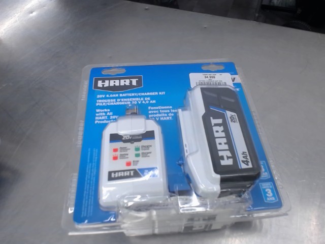 Batterie+chargeur hart new