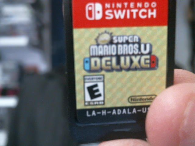 Super mario bros deluxe u pas de case